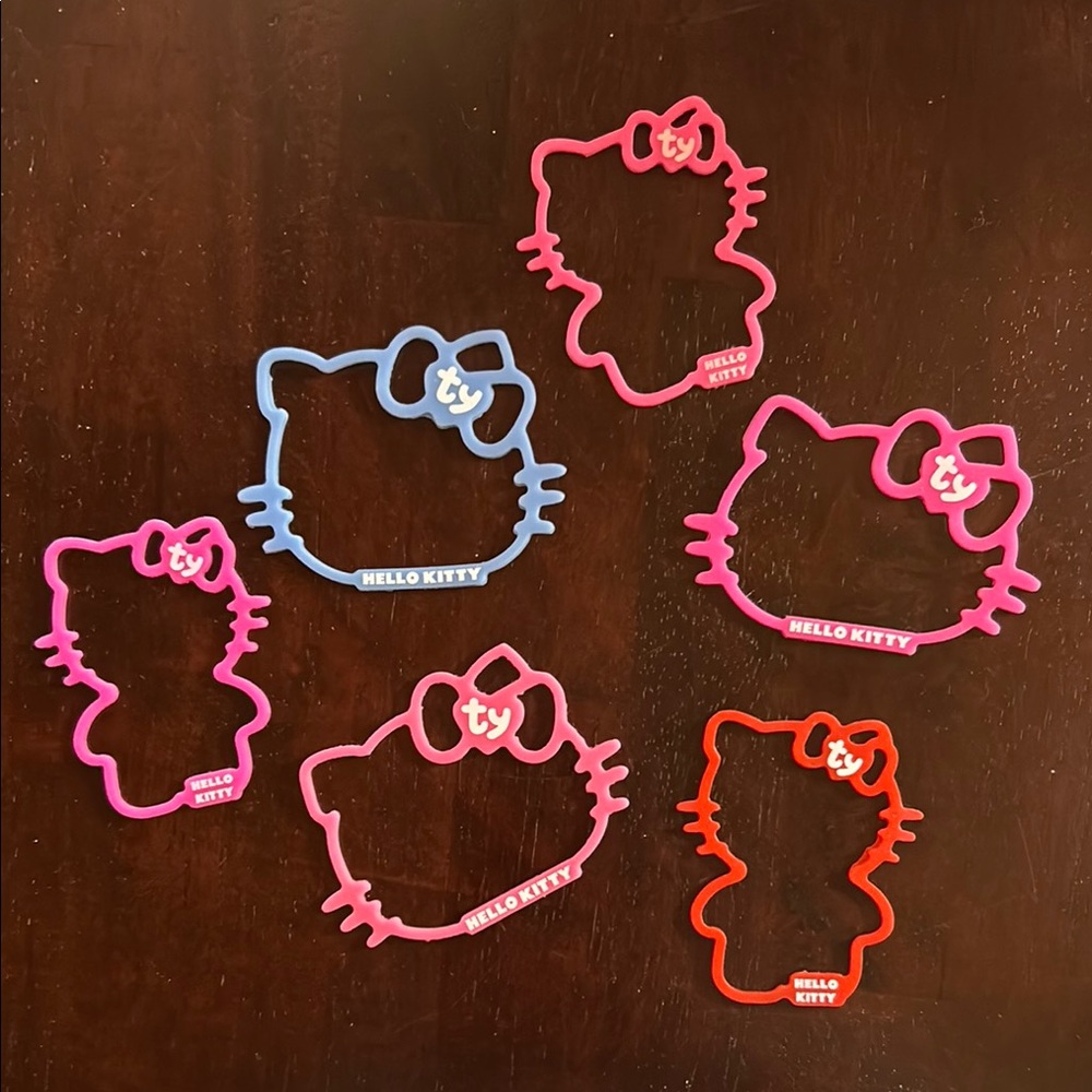 Hello Kitty Beanie Bandz By TY Elastic Bracelets